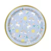 Unicorn Pastel Round Paper Plates 22cm - Pack of 8
