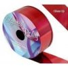 Eleganza Waterproof Poly Ribbon, Metallic Red