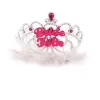 Hen Night Bride To Be Tiara With White Fur