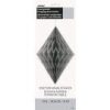 Silver Diamond Tissue Paper Decoration