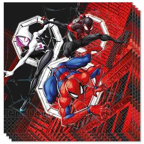 Spiderman Crime Fighter Napkins