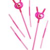 Curly Heart Straws 2 pack