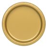 23cm Gold Party Plates, Pack of 16