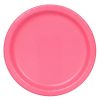 23cm Hot Pink Party Plates, Pack of 16