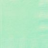 6.5" Mint Paper Napkins
