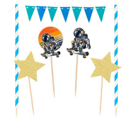 Cake decoration kit Space