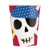 9oz Ahoy Pirate Paper Cups 8pk