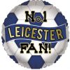 No.1 Leicester City Fan Football 18" Foil Balloon - Helium Filled