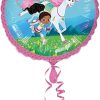 Round Foil Balloon with Nella the Princess Knight Theme