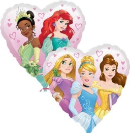 18″ Disney Princess Heart Foil Balloons