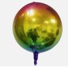 Rainbow Sphere Foil Balloon