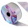 Eleganza Waterproof Poly Holo Silver Ribbon