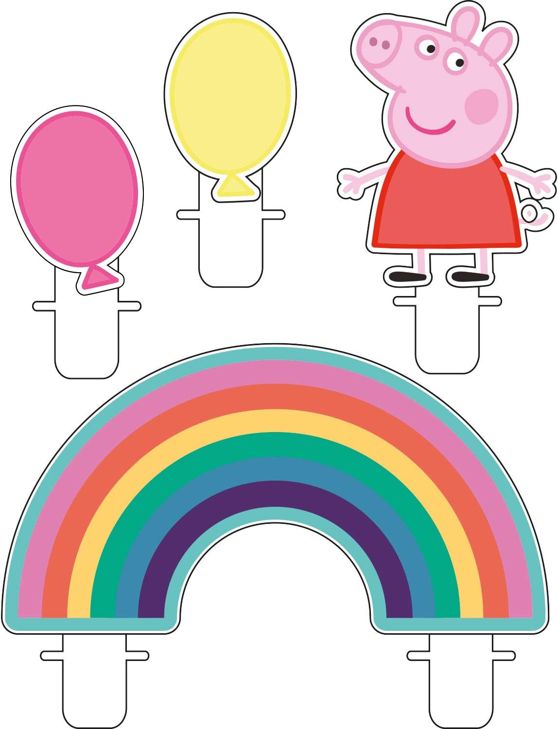 Child Peppa Pig Candle Set