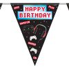 Happy Birthday Game Controller Bunting - 3.9m