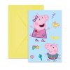 Peppa Pig Messy Play Invitations