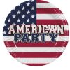 10 Paper Plates AMERICAN PARTY
