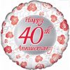 40th Anniversary Foil Balloon