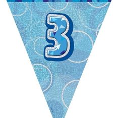 3rd Blue Glitz Bunting