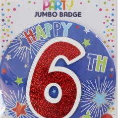 Jumbo Blue Badge Age 6