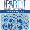 GLITZ 50 Blue Foil Confetti, 14g