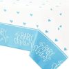Blue Baby Shower Table Cover
