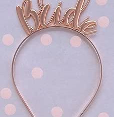 Bride Rose Gold Headband