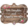 Happily Ever After Frame Shape Balloons
