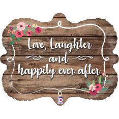 Happily Ever After Frame Shape Balloons