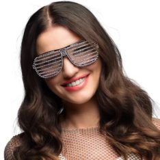Party glasses Spectacular black