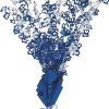 Birthday Balloon Weight Spray Centrepiece - 13th Blue & Silver