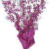 Birthday Balloon Weight Spray Centrepiece - 21st Pink & Silver