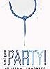 Blue number 3 Glitz Birthday Sparkler (17cm)