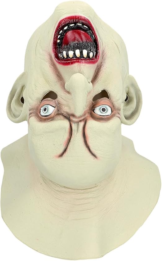 Balthasar- Horror Mask for Adults Made of Latex, Mask for Halloween and Carnival - Image 4