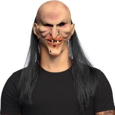 Scary Butler- Horror Mask for Adults Made of Latex, Mask for Halloween and Carnival