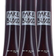 Horror Halloween Make Up Kit - 3 x Fake Blood