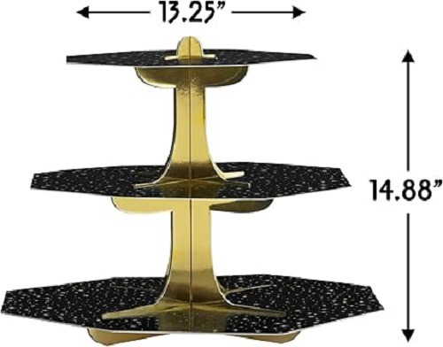 3 Tier Multicolour Cupcake Stand - Image 2
