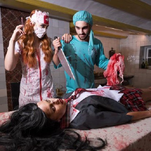 Horror Halloween Make Up Kit - Horror Nurse kit - Image 2