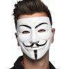 Protest- Horror Mask for Adults Made of Latex, Mask for Halloween and Carnival