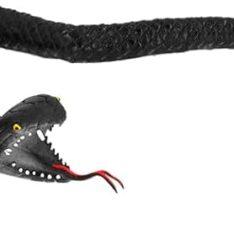 Rubber Snake Halloween Decor or Spooky Graveyard Ground Decoration