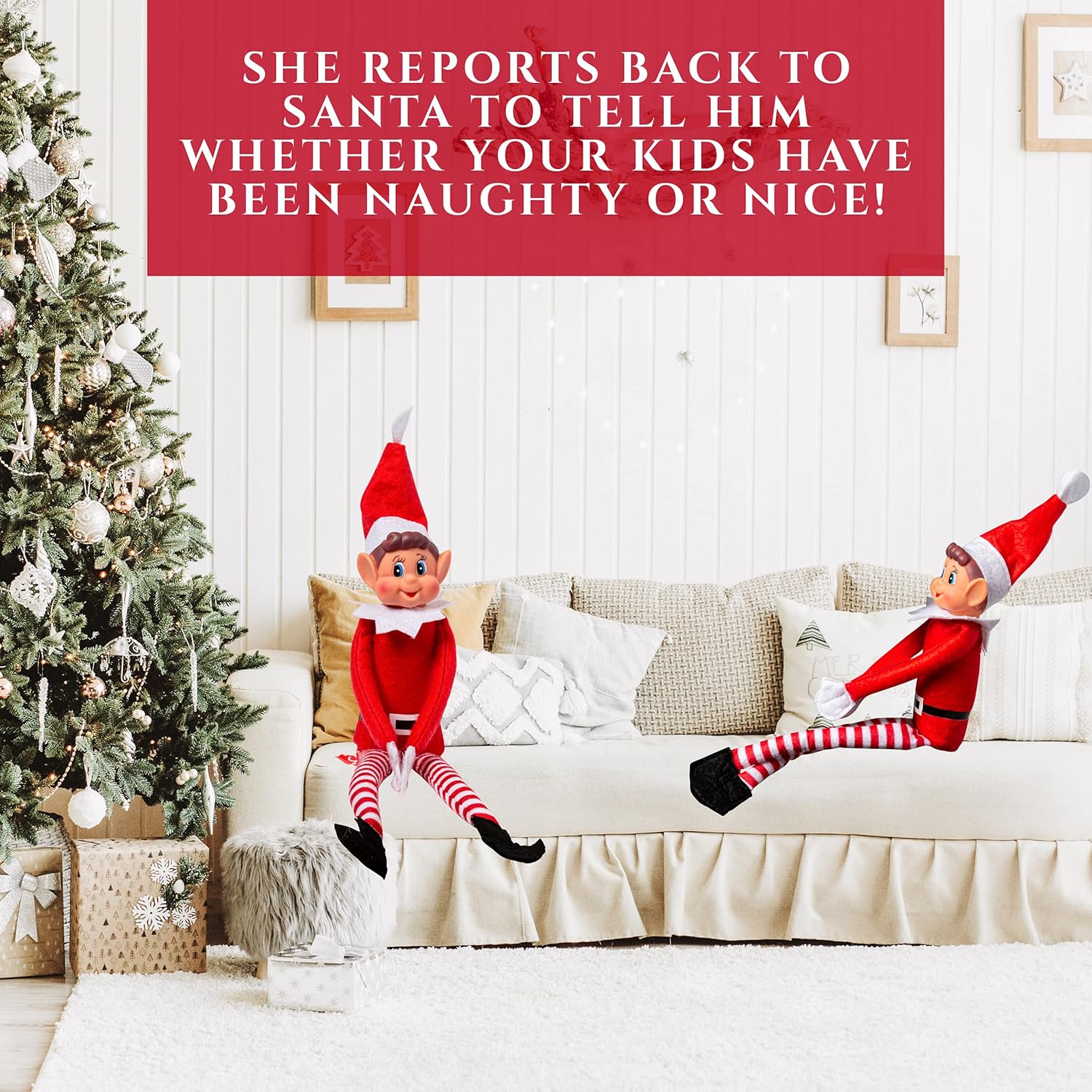 Red Boy Vinyl Face Elf - Image 11
