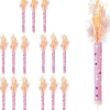 Glitz Pink Fountain Candles, Pack of 15