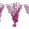 Birthday Balloon Weight Spray Centrepiece - 21st Pink & Silver