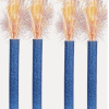 Glitz Royal Blue Fountain Candles, Pack of 4