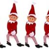 Red Boy Vinyl Face Elf - Pack of 6