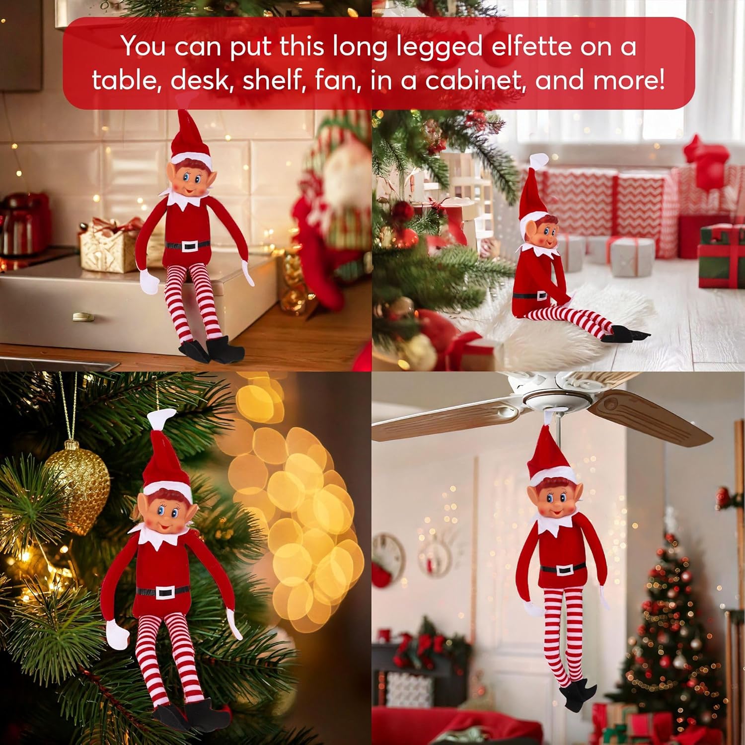 Red Boy Vinyl Face Elf - Image 8