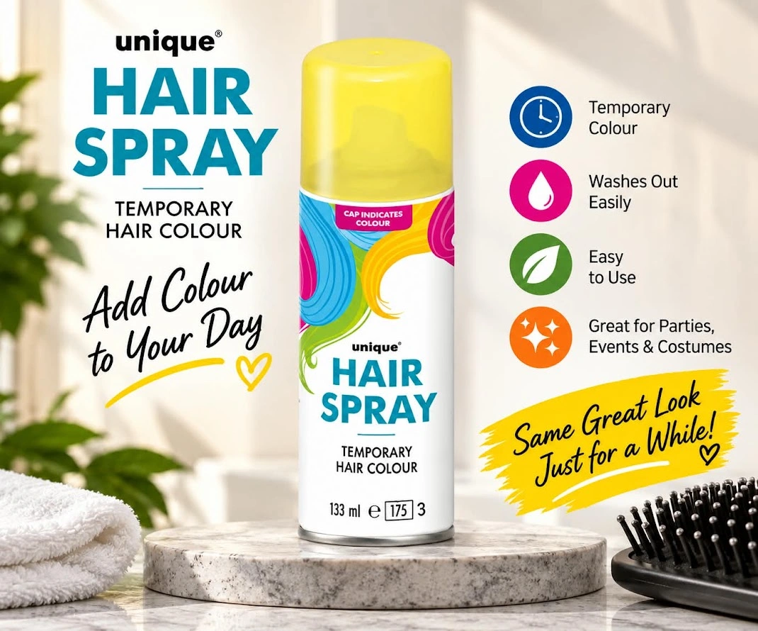 Yellow Hair Spray - Image 3