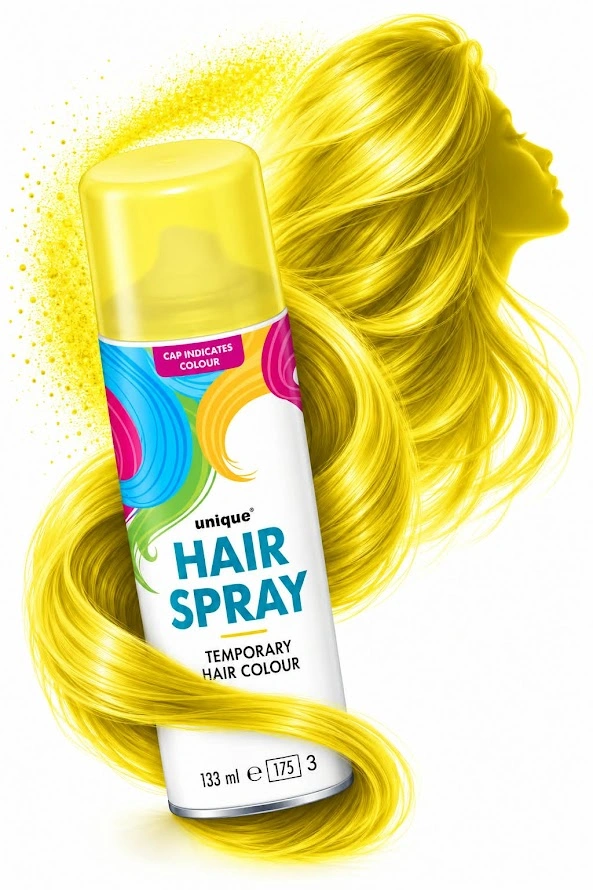 Yellow Hair Spray