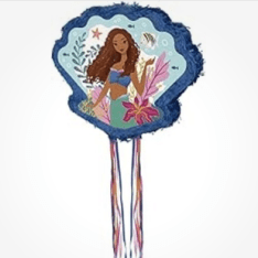 Mermaid Drum Pinata, Pull String