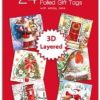 Traditional Foiled Gift Tags 24 Pack
