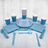 Baby Blue Disposable Party Tableware Set